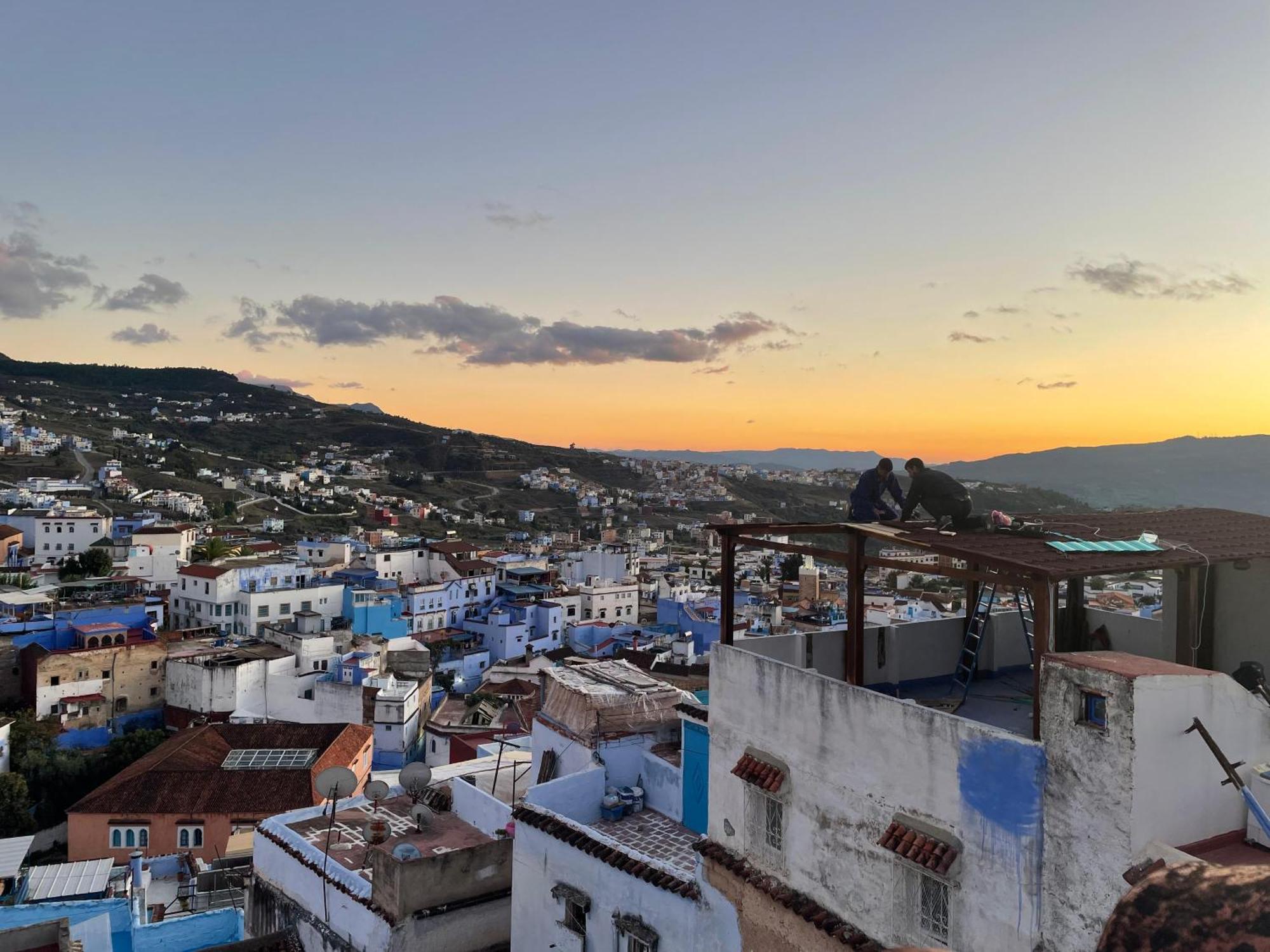 Apartmán Dar Mdaqa Šafšawán Exteriér fotografie